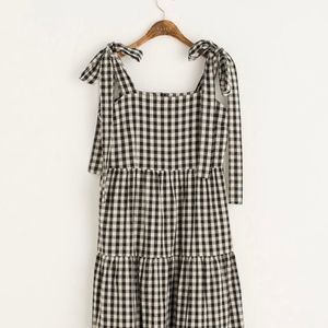 Olive Clothing Gingham Dress - Size Medium (fits Size S-M)